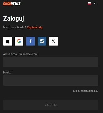 ggbet casino login